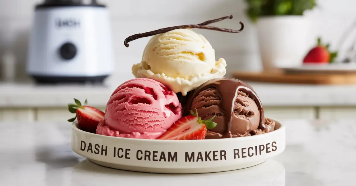 Dash Ice Cream Maker Recipes