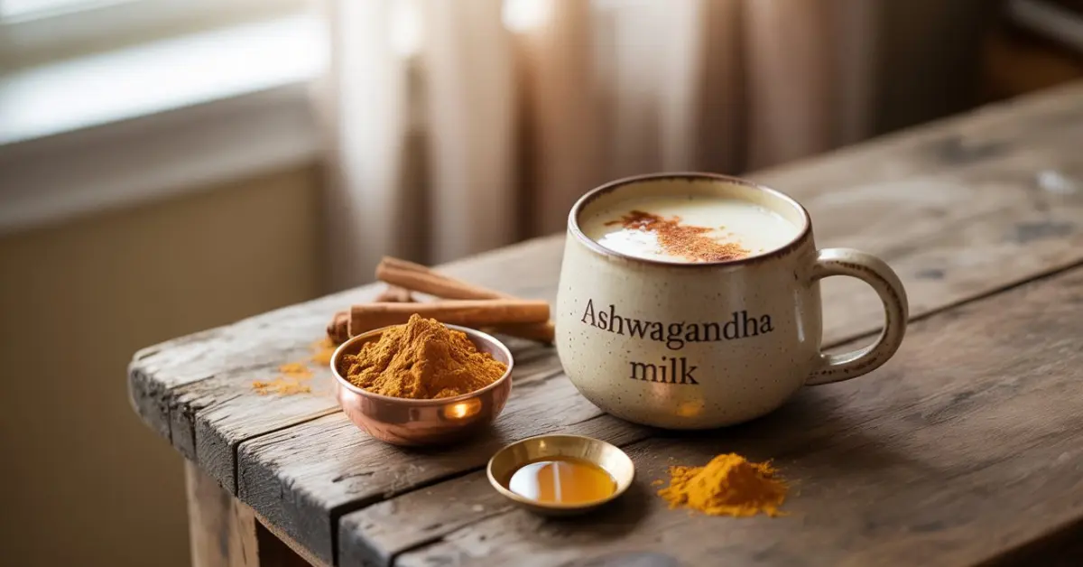 Ashwagandha Milk Recipe