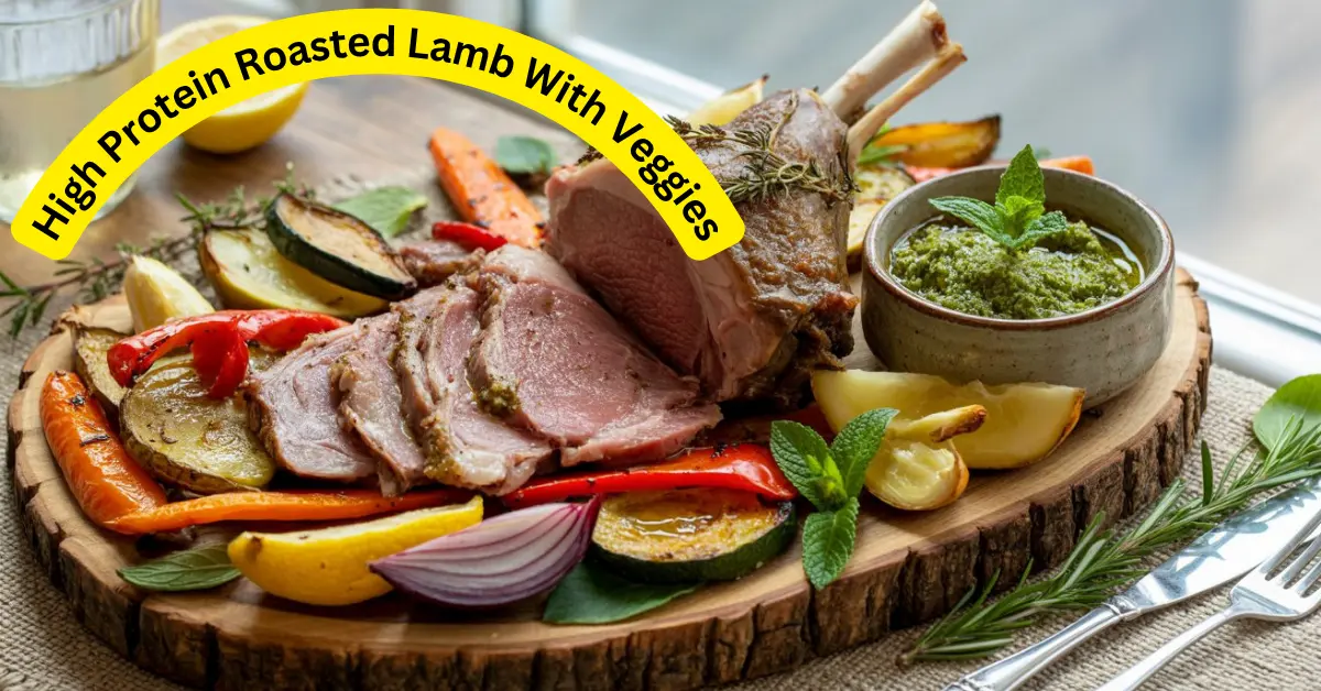 Roasted Lamb With Veggies